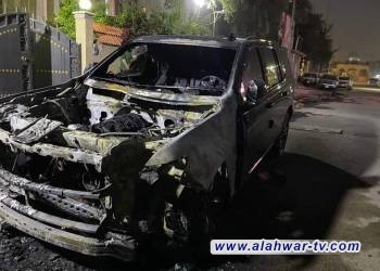 شرطة ذي قار تعلن التوصل للمتهمين باحراق عجلة رئيس اتحاد الغرف التجارية في العراق